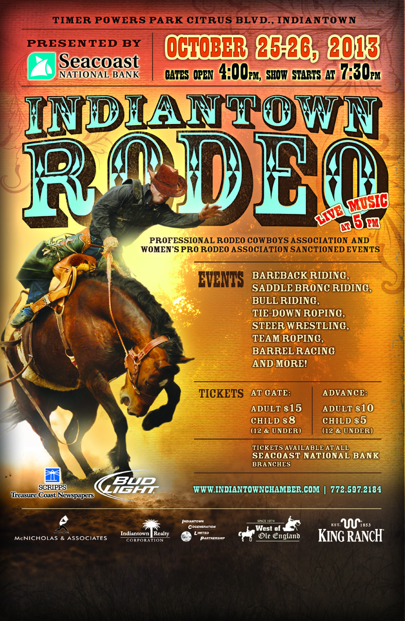 Indiantown Chamber of Commerce 3rd Annual PRCA/WPRA Rodeo